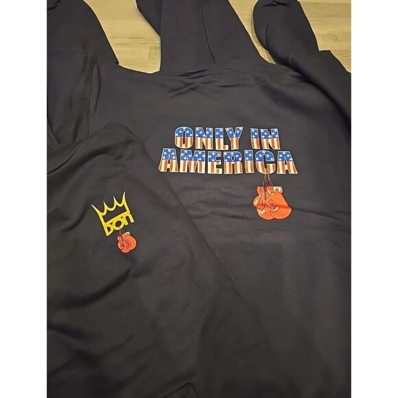 Lot 5 MIKE TYSON DON KING Boxing Sweatshirts Deadstock HOODIE Retro 90s Vintage - Picture 5 of 13